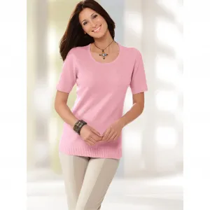 Свитер с круглым вырезом Classic Basics "Пуловер", цвет Rosé