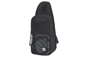 Лининг Полиэстеровая сумка через плечо, кроссбоди, слинг-бэг унисекс черный