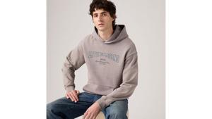 Толстовка с капюшоном Two Horse с блузкой Levi's, Fungi - White