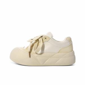 PIPI PURPLE Женские скейтерские кеды лоу-топ светло-желтого цвета, цвет Light Yellow