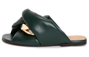 Сандалии женские из искусственной кожи с цепочкой Twist JW Anderson, Original Shoe Box Included