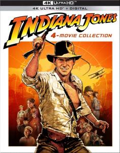 Диск Blu-ray Indiana Jones 4-Movie Collection (4k UHD)
