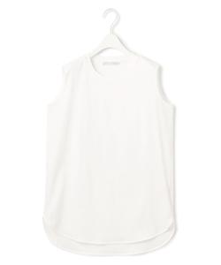 Компактная гладкая футболка без рукавов