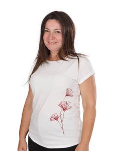 Рубашка Life-Tree Fairwear Organic Ginkgo, белый