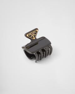 Металлическая заколка-коготь Prada, черный