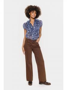 Рубашка LiljaSZ с длинными рукавами, прямого кроя, в цвете Полуночный парус SAINT TROPEZ