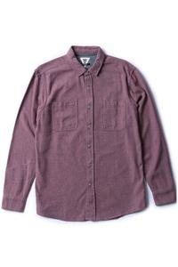 Мужская утепленная фланелевая рубашка Eco в цвете инжир VISSLA, Fig