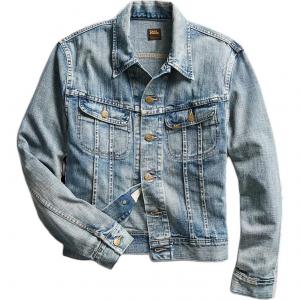 Double RL Джинсовая куртка мужская blue