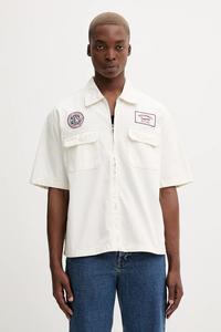 Джинсовая рубашка Guess Originals, бежевый