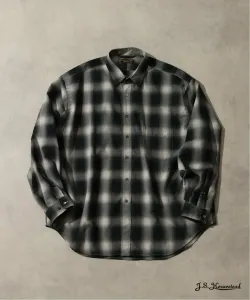 Jshomestead/рубашка в клетку «градиент омбре» Journal Standard, цвет Gray A