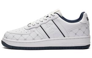 Kappa Кроссовки для скейтборда с цветочным принтом, устойчивые к истиранию, низкие, унисекс, белые, серые