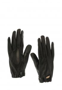 Перчатки MICHAEL Michael Kors MINI EMPIRE LOGO SHORTY, Black