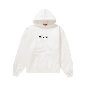Толстовка Supreme Miami Box Logo Sweatshirt, White