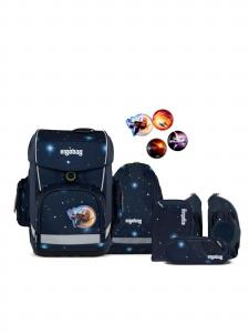 Ergobag Рюкзак 'Cubo Light Schulranzen Set' в цвете Night Blue