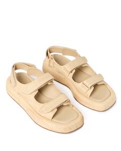 Женские сандалии Blaise Two Band на платформе в натуральном цвете Loeffler Randall