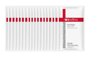 Увлажняющая смягчающая невидимая маска для лица успокаивающая, увлажняющая, питающая, восстанавливающая 25мл*6/25мл*18 Winona