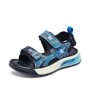 Нескользящие, дышащие, легкие, амортизирующие детские сандалии BIG WASP, синий