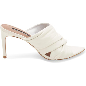 Туфли BCBGMAXAZRIA Dixie Leather Mule, цвет Optic White