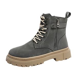 Bull charm Мартин Бутс унисекс черный/серый/хаки - серый, цвет Gray