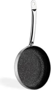 Сковорода Proline Gastro из нержавеющей стали 36 см - антипригарное покрытие, подходит для индукционных плит Korkmaz