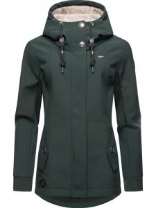 Пуховик ragwear, цвет dark green