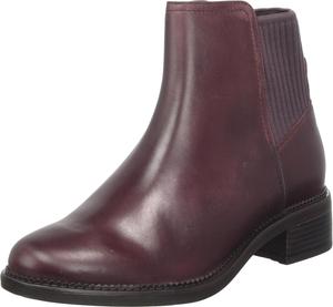 Женские ботинки Челси Clarks Maye Palm, Bordeaux Leather