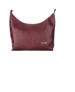 Сумка через плечо с логотипом спереди Ermanno Scervino, коричневый