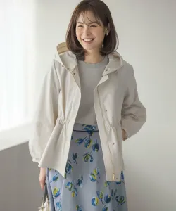 Легкая верхняя одежда с капюшоном Suite L, цвет Ivory [002]