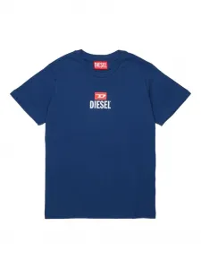 Футболка с логотипом Diesel Kids, синий