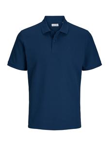 Рубашка-поло Jack & Jones, темно-синий