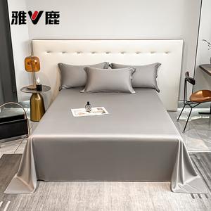 Yalu Простыня 160х230 см из 100% хлопка, цвет Blue Lotus Gray