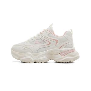 WARRIOR Износостойкие дышащие легкие низкие массивные кроссовки унисекс Rice Flour (двойная сетка), цвет Rice Flour (Double Mesh)