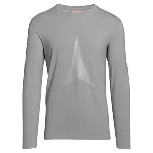 Лонгслив Atomic Graphic, серый