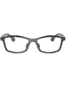 Очки в прямоугольной оправе Alain Mikli, коричневый