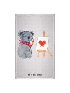 Mr. & Mrs. Panda Полотенце Koala Artist Towel without Saying в серо-пастельных тонах