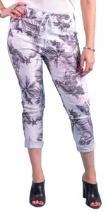 Брюки Cornelia Floral, цвет угольно-серый Gigi Moda