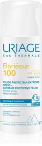 Bariésun 100 extreme protection fluid spf 50+ защитный флюид для очень сухой и не переносящей раздражения кожи spf 50+ Uriage, 50 мл