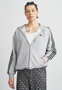 Толстовка Adidas Originals BAGGY HOODIE, Medium Grey Heather/Black/Light Grey
