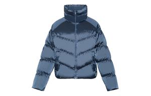 Badfive пуховик женский сланцево-голубой Lining