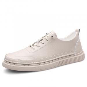 LAORENTOU Мужские повседневные кроссовки низкие хаки бежевые, цвет Beige