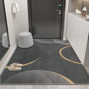 Budis Ковер 80х140 см для прихожей/ванной с геометрическим дизайном, абсорбирующий, нескользящий