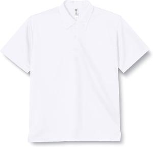 Мужская рубашка-поло Glimmer Dry Button Down (без карманов), белый