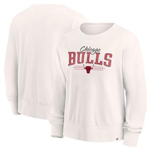 Женский свитшот Chicago Bulls Close the Game от Fanatics Branded в кремовом цвете Unbranded