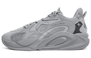 Кроссовки мужские массивные Shanhai Collection Low-top серые Xtep