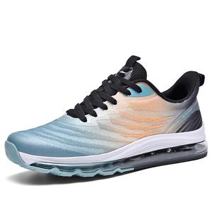 Kuding Низкие повседневные мужские туфли черно-синие, цвет Black Blue