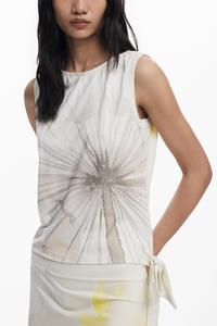 Футболка с галстуком «Одуванчик»