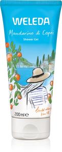 Освежающий гель для душа Mandarino di capri с увлажняющим эффектом Weleda, mandarin, lavender and rosemary 200 мл