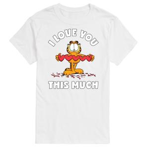 Мужская футболка Garfield Love You So Much Licensed Character