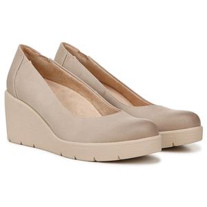 Туфли на танкетке Soul Naturalizer, warm taupe tan faux leather