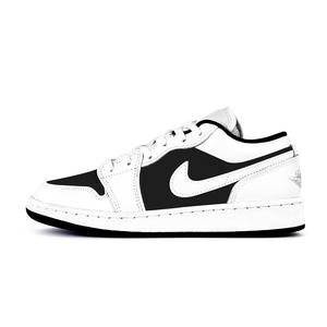 Баскетбольные кроссовки Air 1 LOW с амортизацией и износостойкостью для детей и подростков Jordan, черный